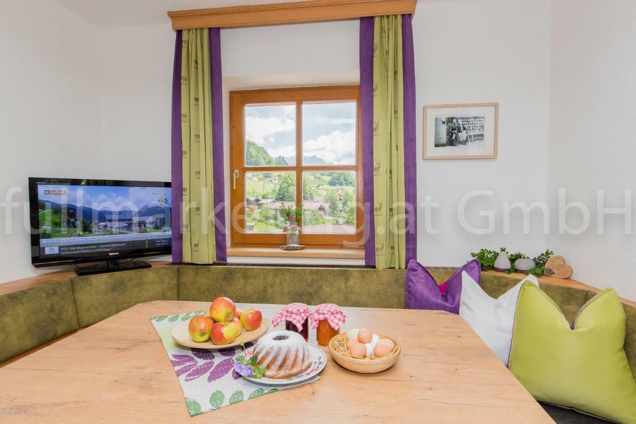 Familienbauernhof - Leogang Apartments Weissbacher Zewnętrze zdjęcie